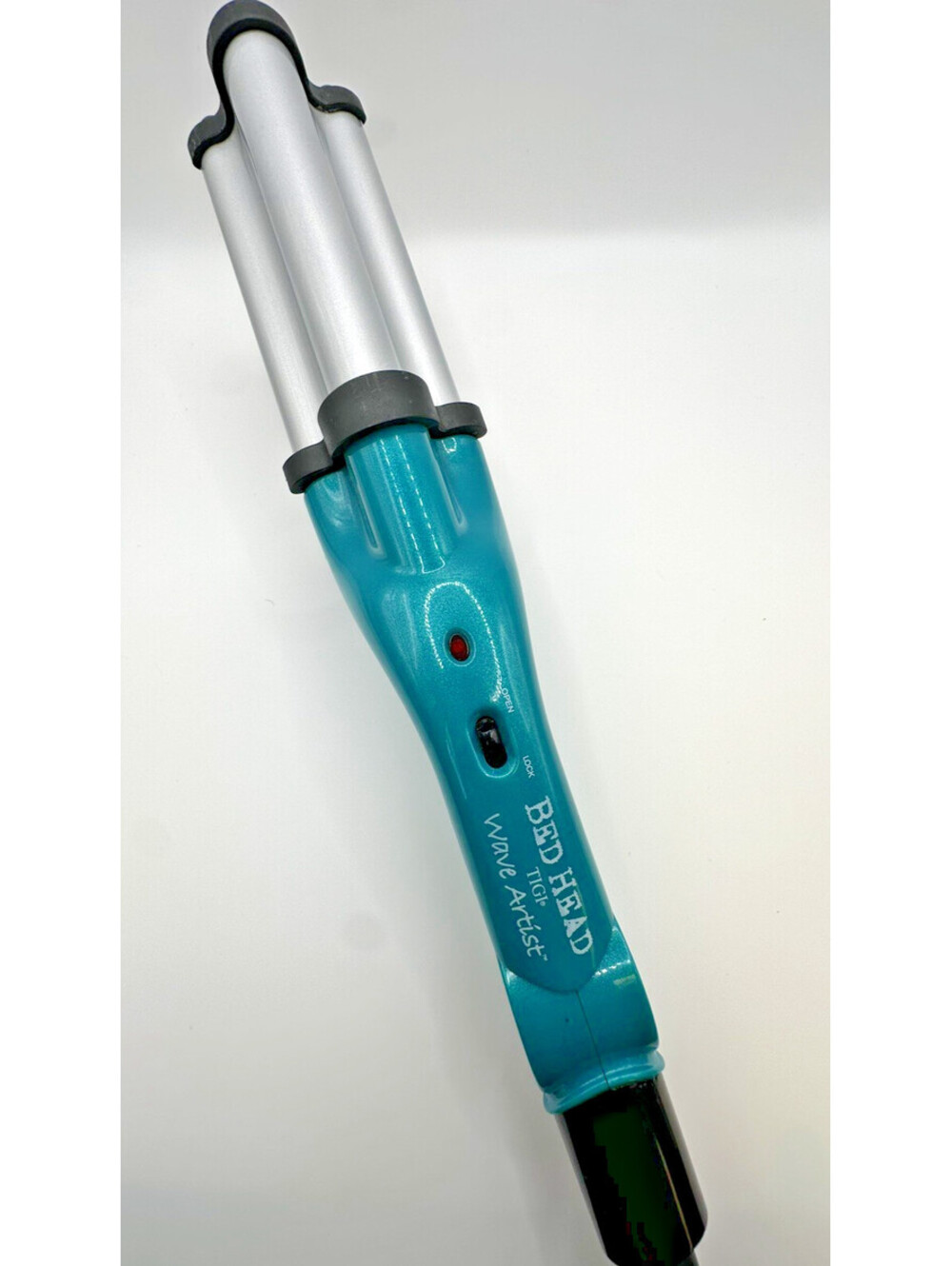 Bed Head TIGI Wave Artist Styling Hot Iron Turquoise Blue Tested Works BH305